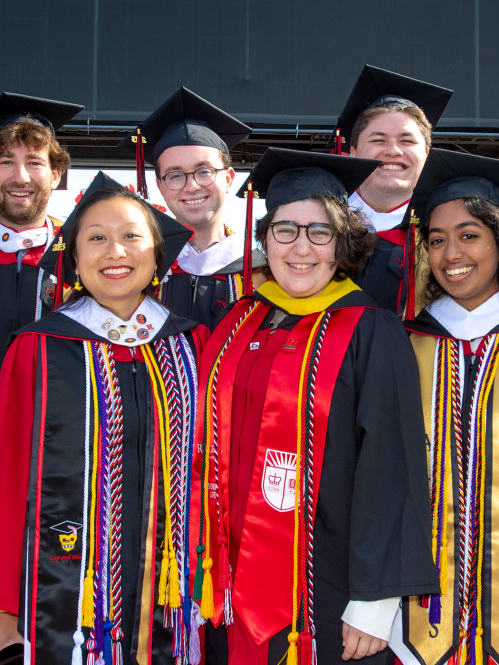 Rutgers graduates during 2024 commencement